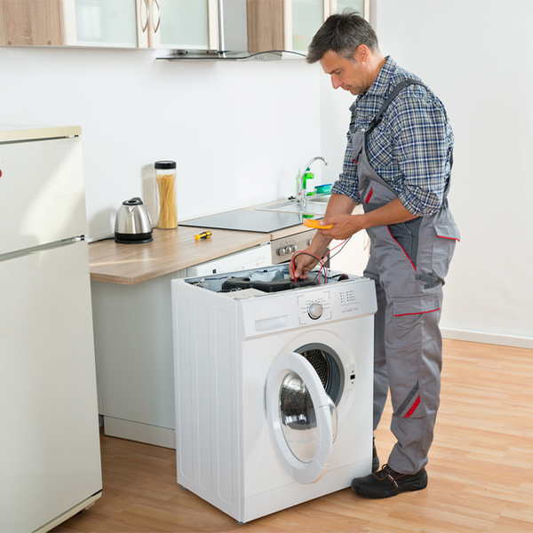 can you walk me through the steps of troubleshooting my washer issue in Summitville